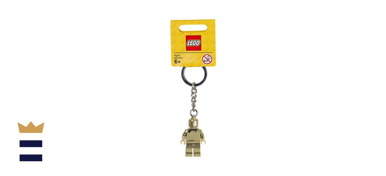 Lego Golden Minifigure Keychain