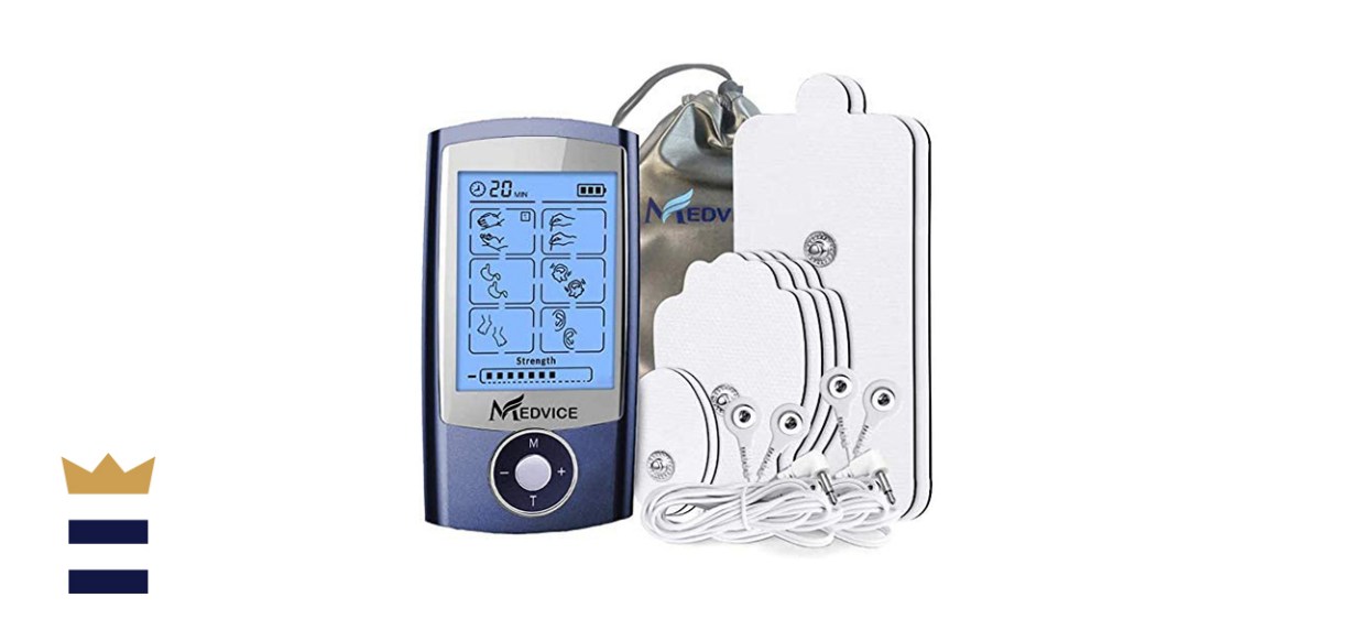 MEDVICE Rechargeable Tens Unit Muscle Stimulator