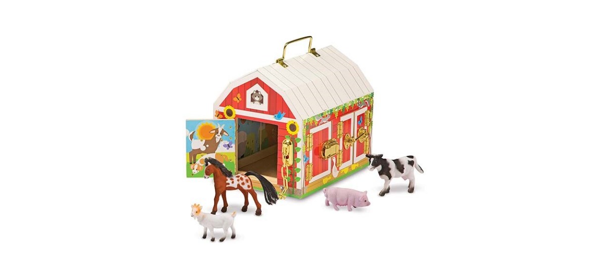 Melissa &amp; Doug Latches Barn Toy