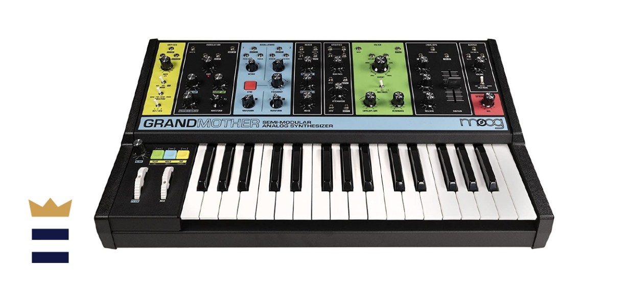 Moog Grandmother Semi-Modular Analog Keyboard Synthesizer