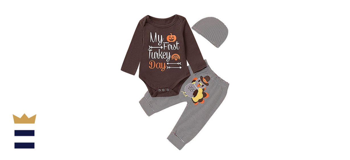 Newborn Thanksgiving Day Outfit