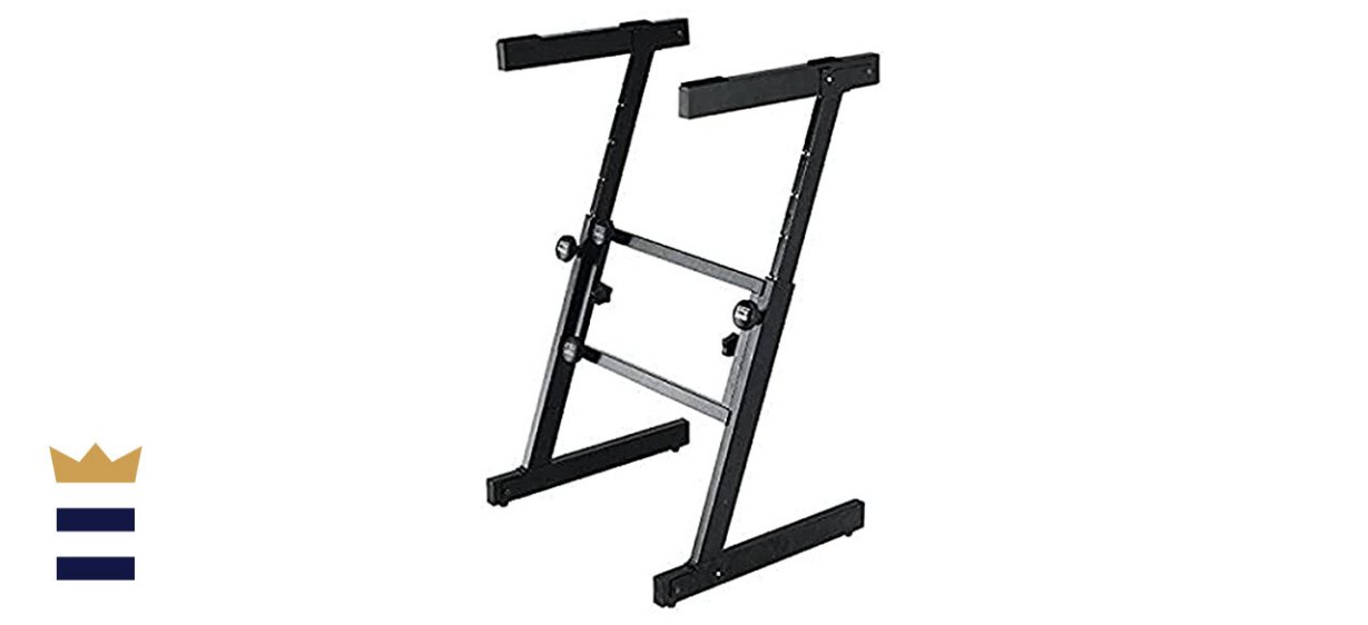 OnStage Heavy-Duty Folding Z Keyboard Stand