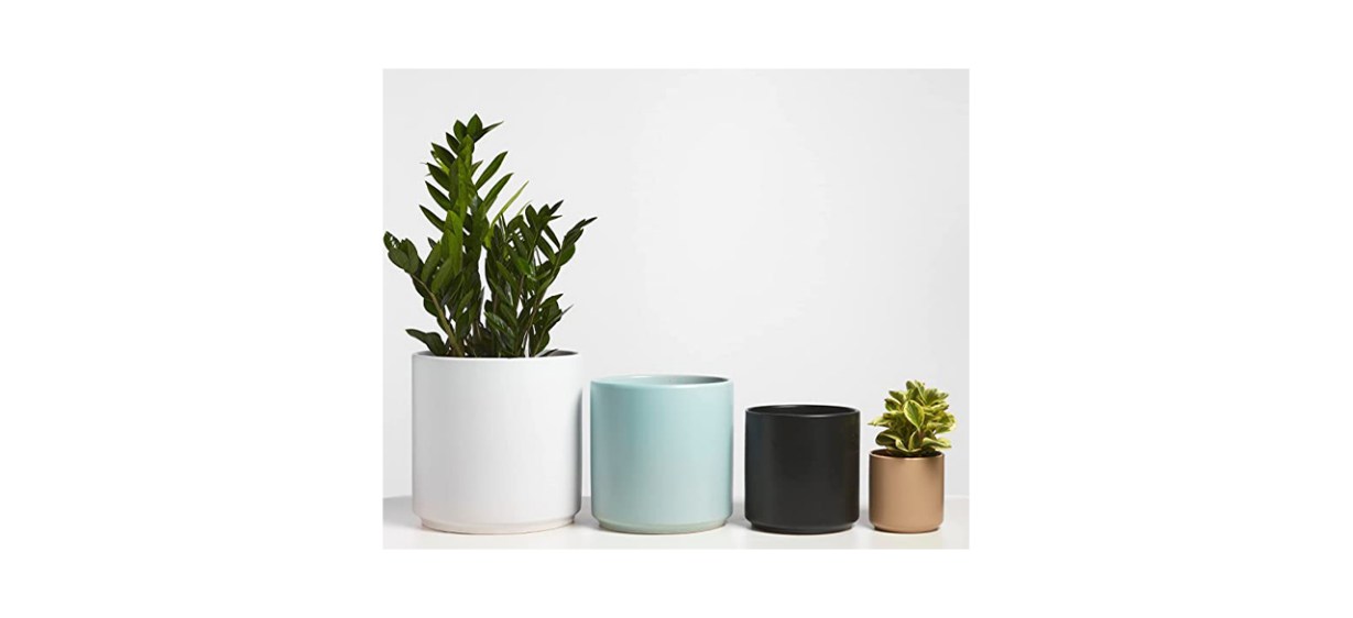 Peach &amp; Pebble Indoor Ceramic Planter