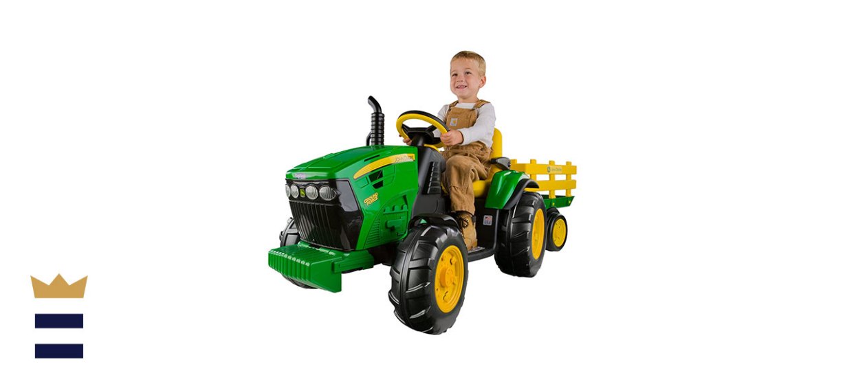 Peg Perego’s John Deere Tractor with Trailer