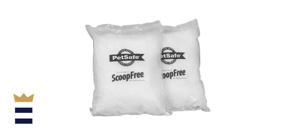 PetSafe Two-Pack of ScoopFree Sensitive Non-Clumping Cat Litter for Odor