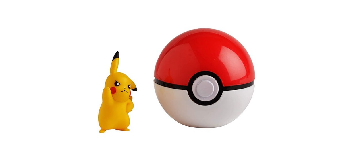 Pokemon Official Pikachu Clip and Go