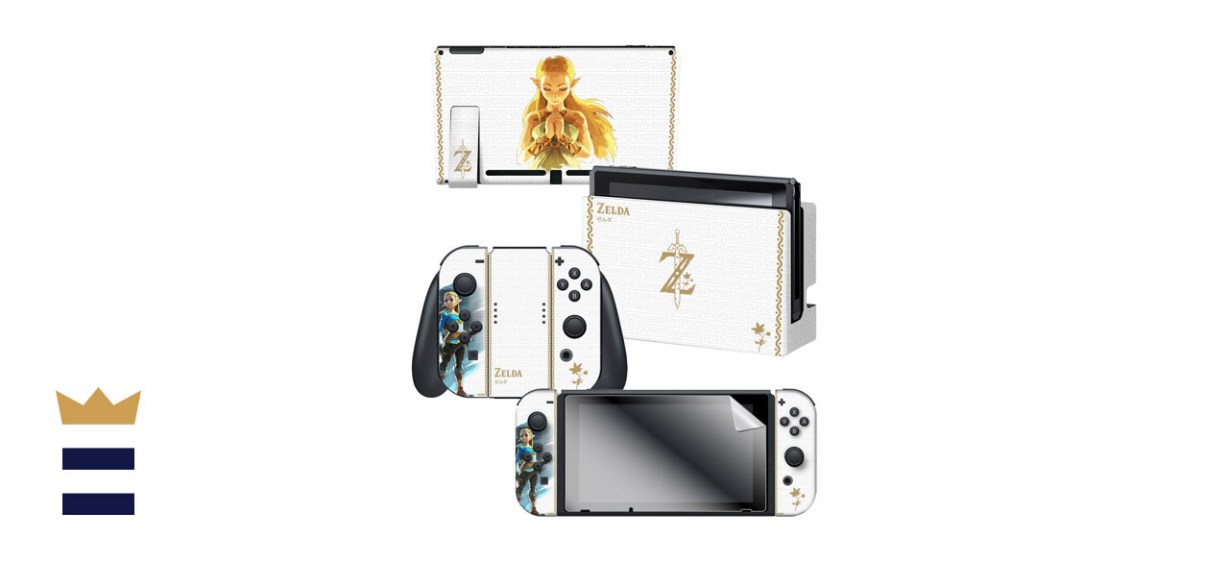 Princess Zelda Breath of the Wild Nintendo Switch skin