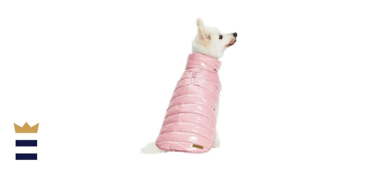 Puffer jacket for dogs