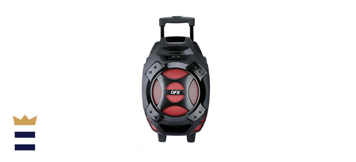 QFX PBX-61081BT/RD Portable Bluetooth Party Speaker