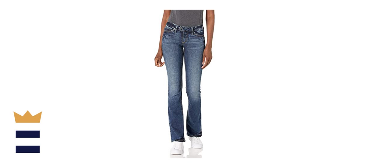 Silver Jeans Co. Tuesday Low-Rise Slim Bootcut Jeans
