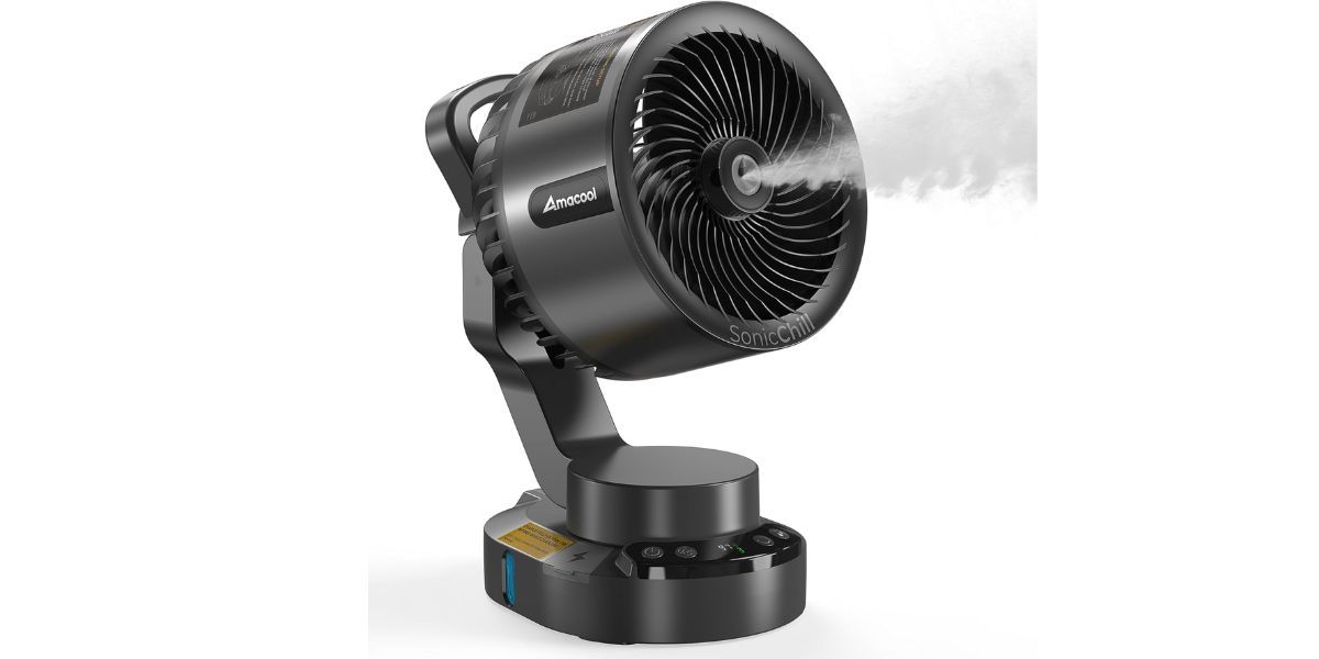 SonicChill Portable Misting Fan