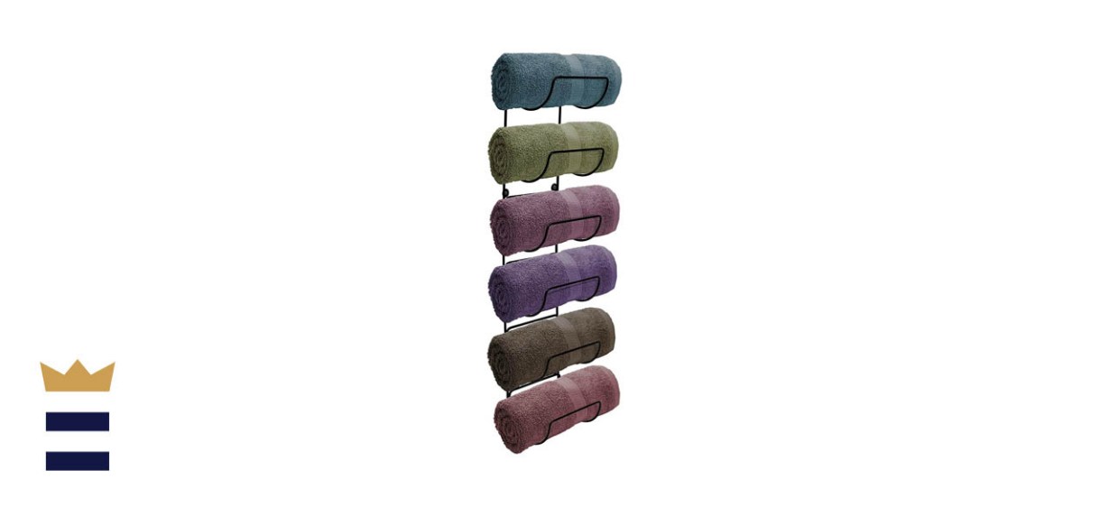 Sorbus Wall-Mounted Towel Rack Holder