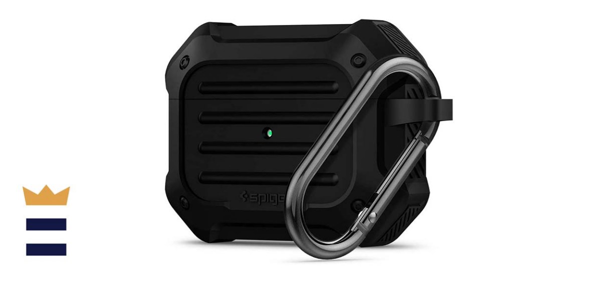 Spigen Tough Armor AirPods Pro Case Cover With Keychain