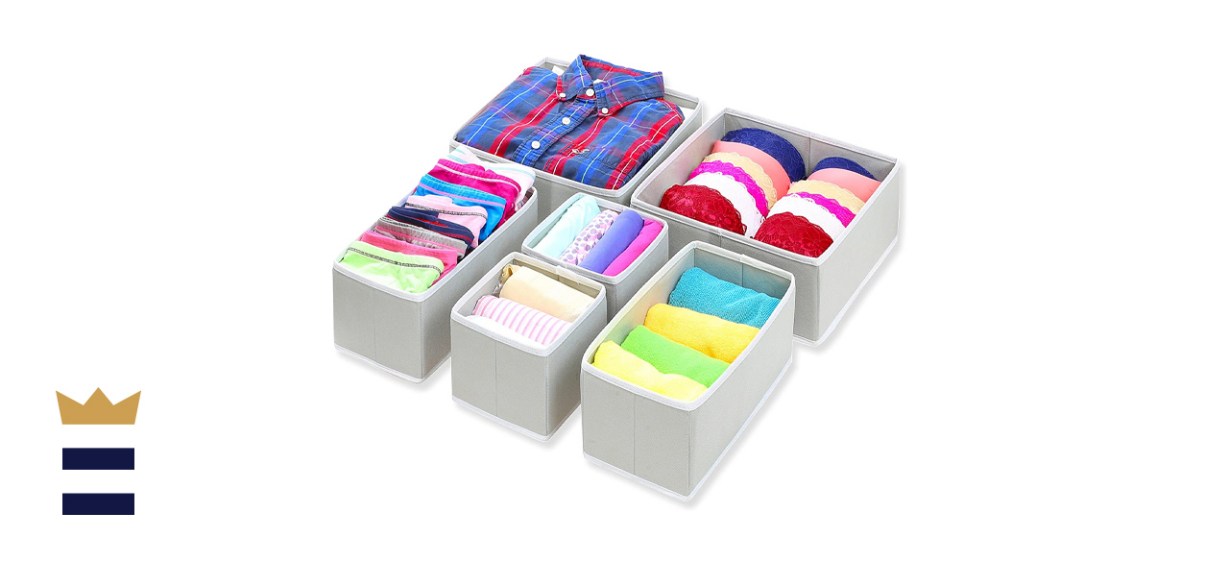 SimpleHouseware Foldable Cloth Storage Box
