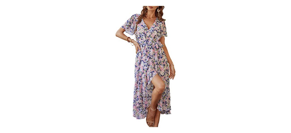 Prettygarden Women's Summer Wrap Dress Prettygarden Women's Summer Wrap Dress