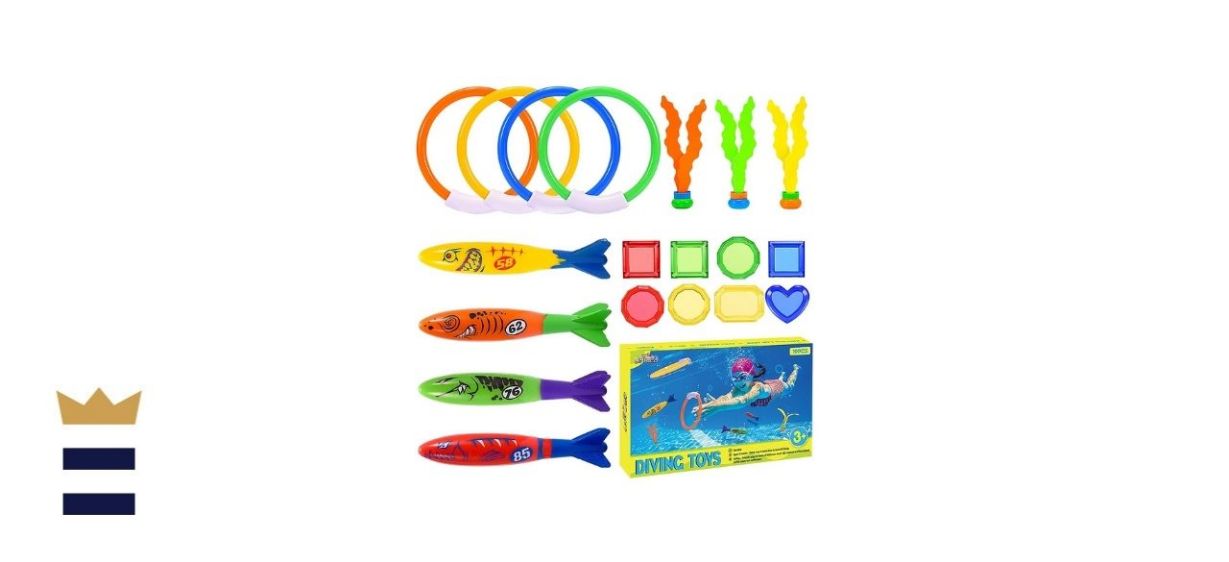 Superwinky Diving Pool Toys for Kids 3-10.