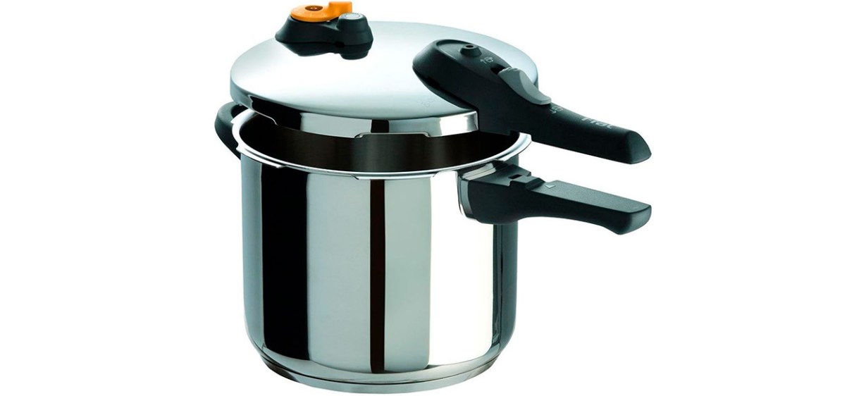 T-fal Ultimate Stainless Steel 6.3-Quart Pressure Cooker