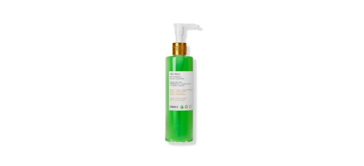 Truly CBD Jelly Anti-Blemish Facial Cleanser