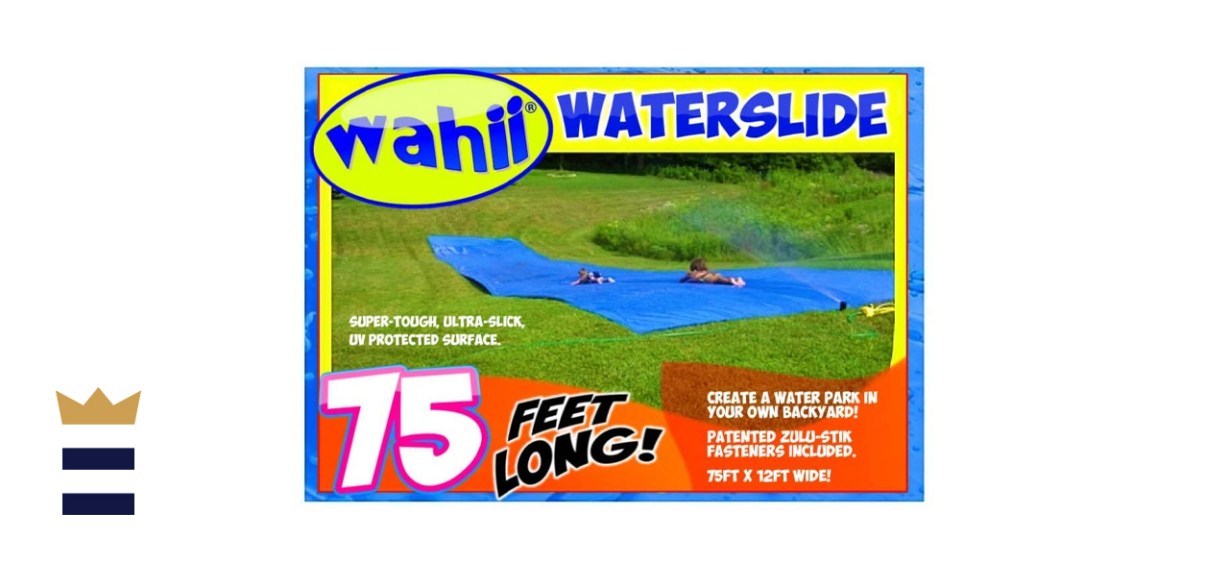 Wahii World’s Biggest Backyard Lawn Water Slide