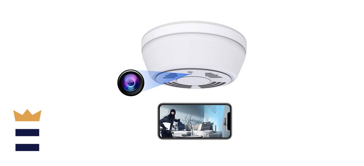 WNAT Hidden Camera Smoke Detector Real-Time View Nanny Cam