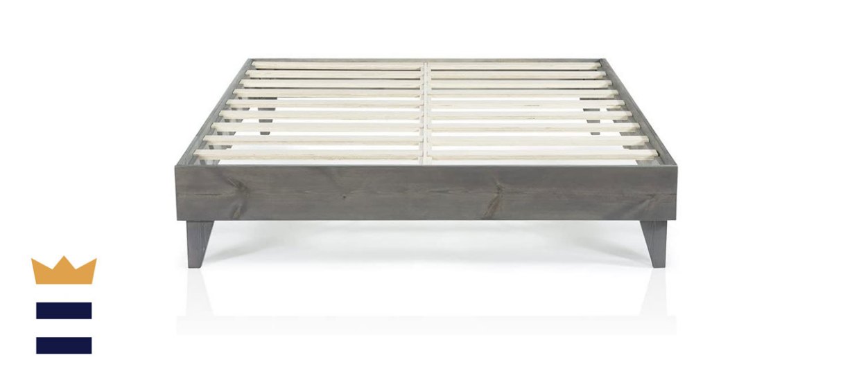 Wood Bed Frame by the Cardinal &amp; Crest Store