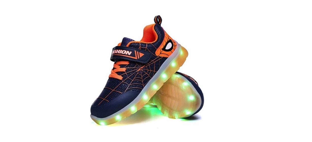 YUNICUS' Kids LED Light-Up Shoes with USB Charge