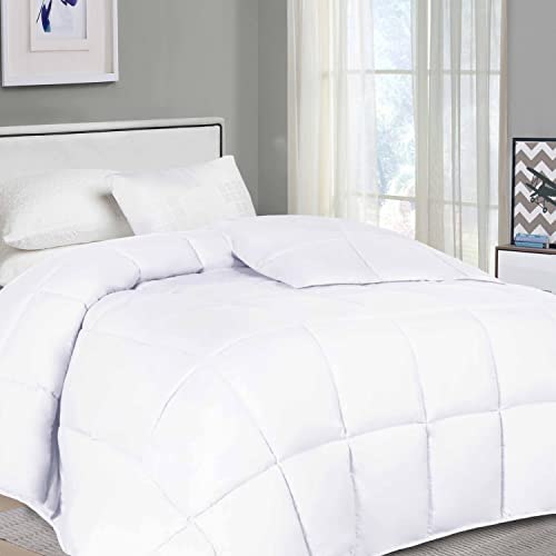 Superior Solid White Down Alternative Comforter