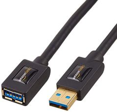 AmazonBasics USB 3.0 Extension Cable, 3' (2 Pack)