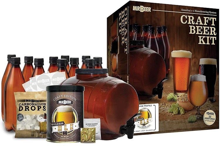 Mr. Beer Premium Gold Edition Craft Beer Making Kit