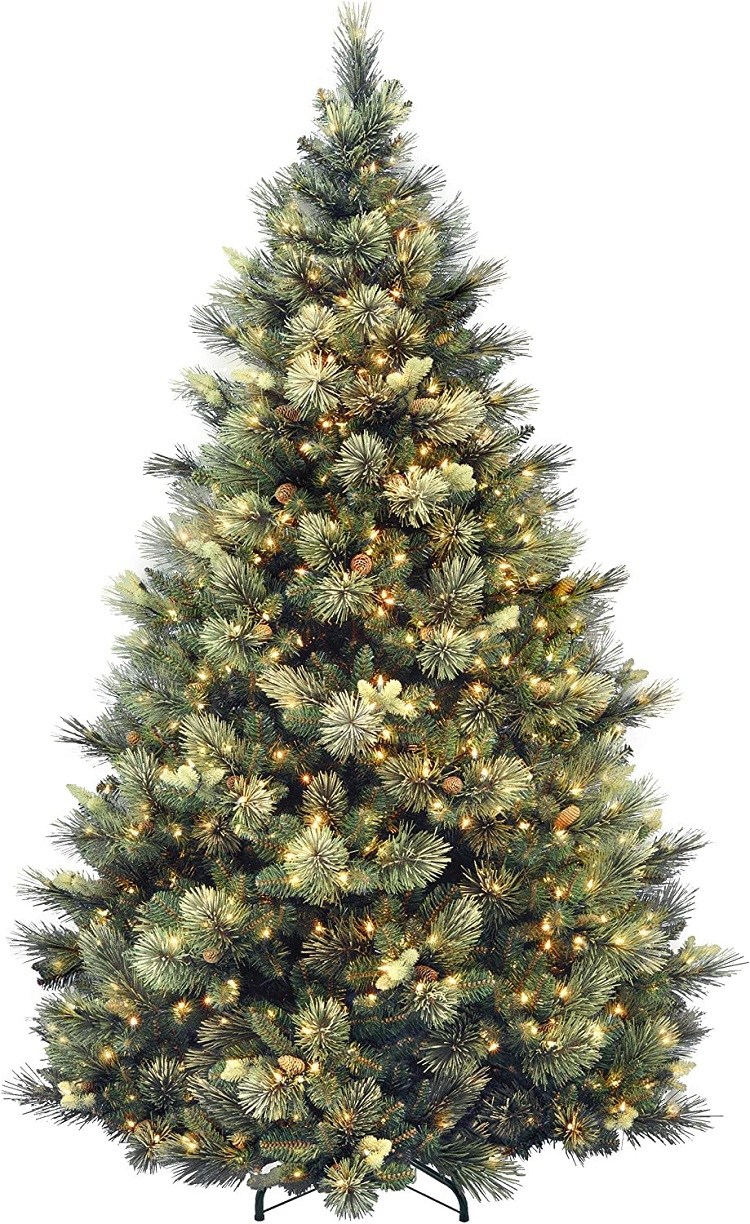 National Tree Company Carolina Pine Tree with Clear Lights
