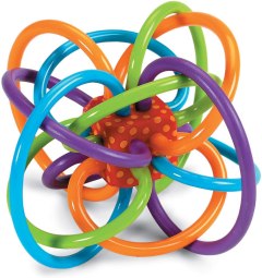 Manhattan Toy Winkle Rattle and Sensory Teething Toy