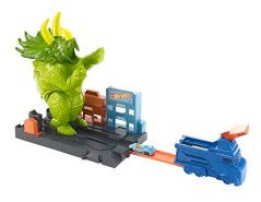 Hot Wheels Smashin' Triceratops Playset