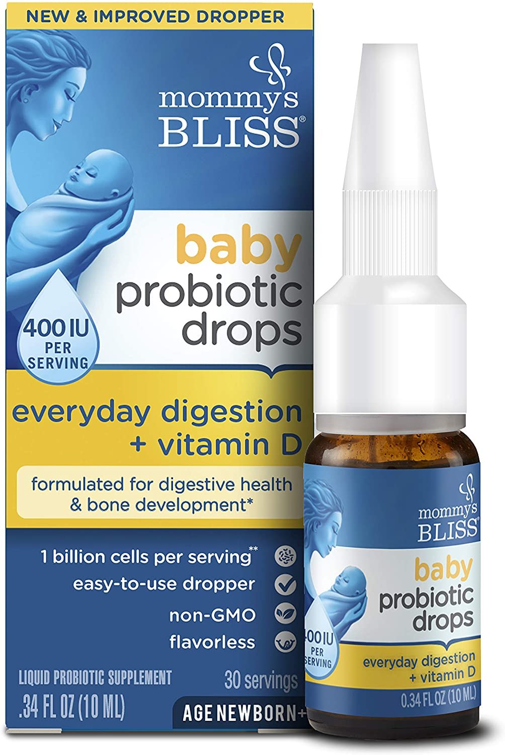 Mommy&#039;s Bliss Probiotic Drops + Vitamin D