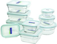 Glasslock 18-Piece Assorted Oven-Safe Container Set