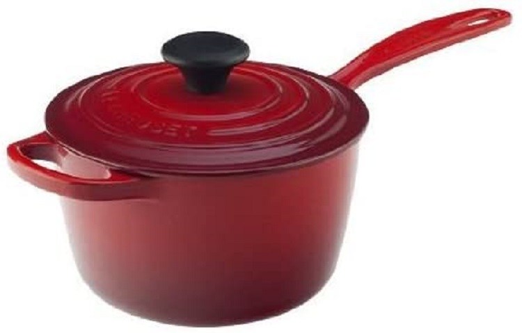 Le Creuset Signature Cast Iron Saucepan 1 3/4-Quart