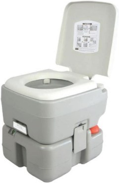 SereneLife Portable Toilet with Carry Bag