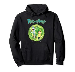 Rick and Morty Dimension Portal Pullover Hoodie