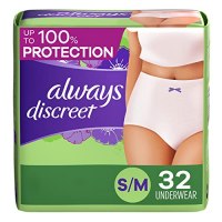 Always Incontinence Underwear for Women, Classic Cut