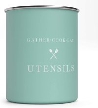 Barnyard Designs Metal Utensil Crock Holder