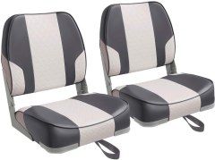 Leader Accessories Low Back Folding Boat Seats