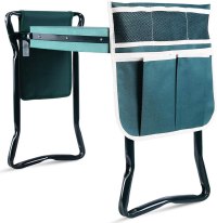 Ohuhu Garden Kneeler and Seat with 2 Bonus Tool Pouches