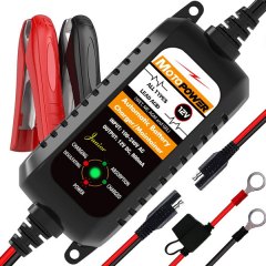 MotoPower 12V Automatic Battery Charger