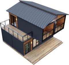 Generic 40ft Double Story Flat Pack House