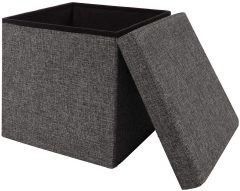 Seville Classics Foldable Storage Ottoman