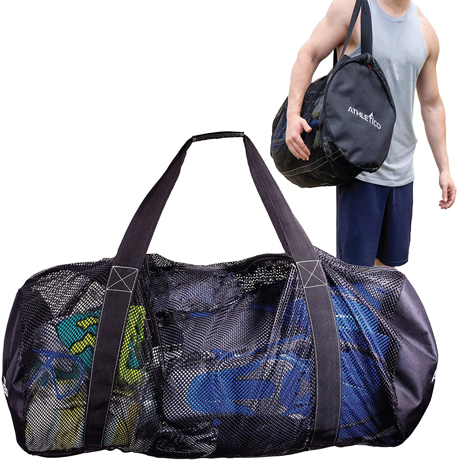 Athletico Mesh Dive Duffel Bag