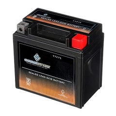 Chrome Battery Power Sports Battery