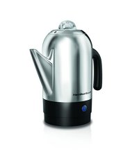 Hamilton Beach Silver 8-Cup Stainless Steel Percolator