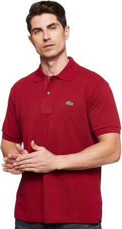 Lacoste Men's Short Sleeve L.12.12 Pique Polo Shirt