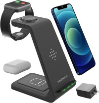 MIROMTEC 3 in 1 Wireless Charging Station