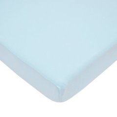 American Baby Company 100% Cotton Jersey Knit Fitted Portable/Mini-Crib Sheet